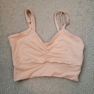 Carrie Brs By Free Label - Peach Ruched Bra/Bralette
